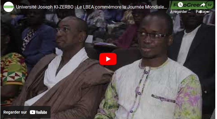 Université Joseph KI-ZERBO : Le LBEA commémore la Journée Mondiale de la Migration des Poissons 1 UICN Université Joseph KI-ZERBO : Le LBEA commémore la Journée Mondiale de la Migration des Poissons