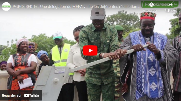 MEEA PGPC/ REDD+ : Une délégation du MEEA visite les déférentes réalisations en cours à Sapouy et Ipelcé