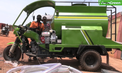 JT 20 BARKA SERVICE Assainissement : Sayouba NANDZIGA crée le tricycle vidangeur