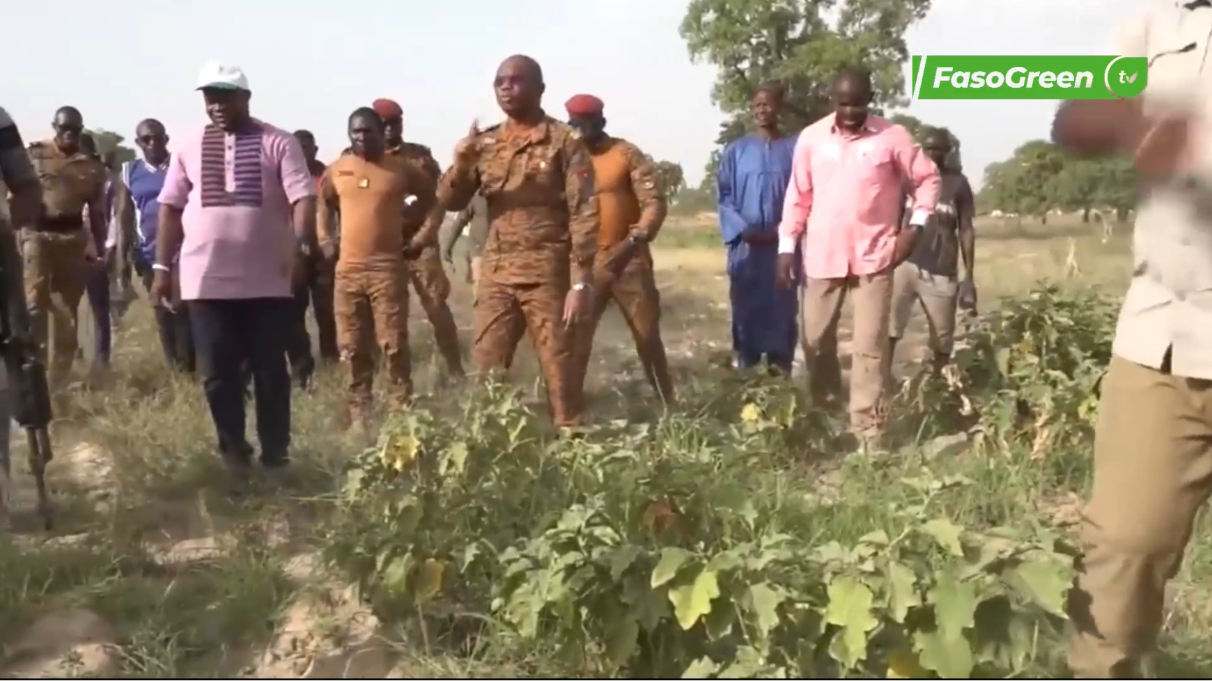 Capture decran 2025 06 11 140420 Campagne agro-pastorale et halieutique 2025-2026 : Le ministre SOMBIE en visite d'inspection