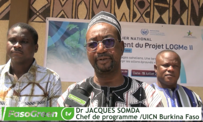 CAP 1 2 Gestion durable des terres: l'UICN lance le projet LOGMe2