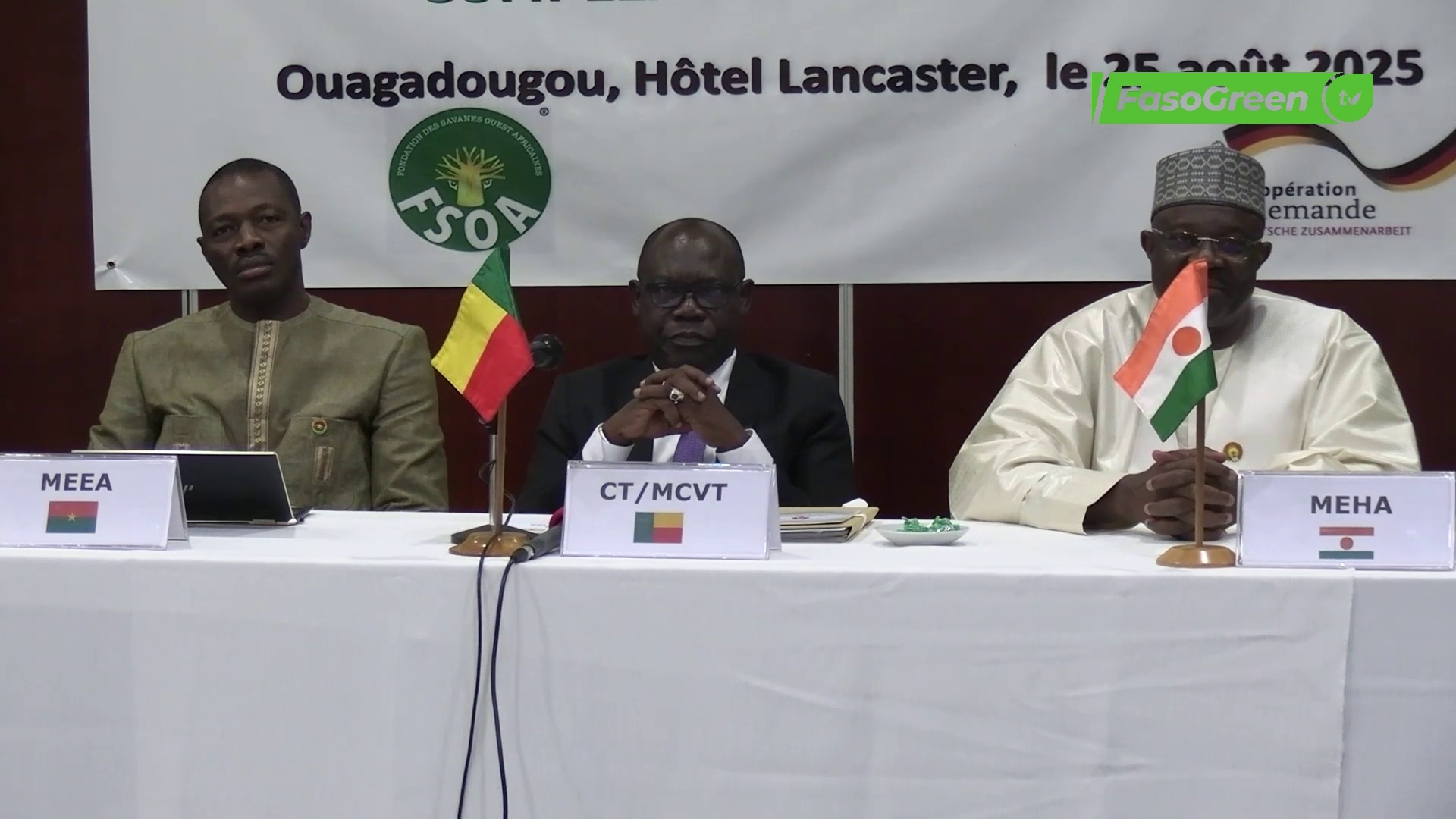 vlcsnap 2025 08 26 09h39m36s023 Complexe W-Arly-Pendjari : La 3ème réunion des ministres tenue ce 25 août 2025