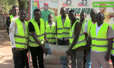 CAPTURE ELEMENT 3 1 Faso Mêbo : l'ABPCOP fait don de deux tonnes de ciments