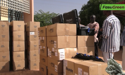 CAP 1 1 MEEA: Du matériel remis au ST WASH et à la DGRE