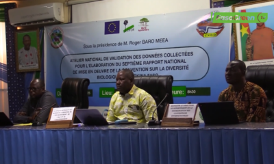 Capture 3 7ème rapport national sur la CDB : Le Burkina Faso passe à la phase de validation