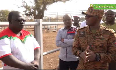 CAP 2 1 Opération d’acquisition de 710 vaches gestantes : Ismaël SOMBIÉ visite le site d’accueil du cheptel