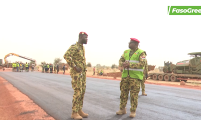 CAP2 2 Kaya-Barsalogho bitumée:Quand la promesse du Président passe de la parole aux rouleaux compresseurs