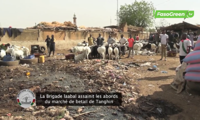 vlcsnap 2026 02 06 09h12m25s545 Marché de bétail de Tanghin : La brigade Laabal prêche l’hygiène et l’assainissement