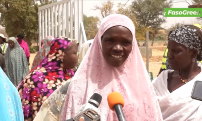 cap 1 1 Autonomisation des femmes du village poédogo : Le président du Faso offre un périmètre maraicher