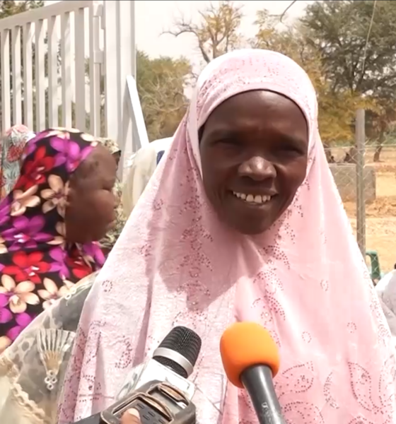 cap 1 1 Autonomisation des femmes du village poédogo : Le président du Faso offre un périmètre maraicher