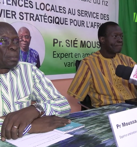 vlcsnap 2026 03 07 08h34m32s036 Recherche scientifique, innovation agricole et souveraineté alimentaire : le Professeur Moussa SIÉ partage son expertise