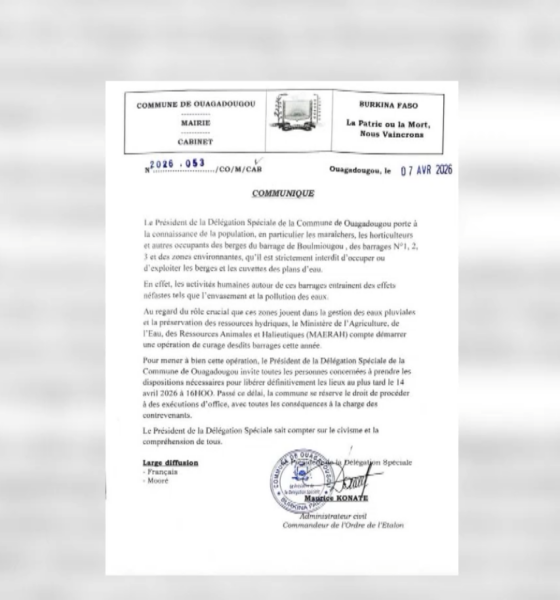 CAP002 MOORE Occupation des berges des barrages : Que dit la loi ?