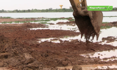 vlcsnap 2026 05 28 20h13m11s404 Campagne nationale de curage et de confortation des barrages : Constat des travaux au barrage numéro 2 de Ouagadougou