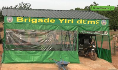 CAP 1 1 Voie de contournement de ouagadougou : La brigade yiri dèmè veille sur la survie des plants