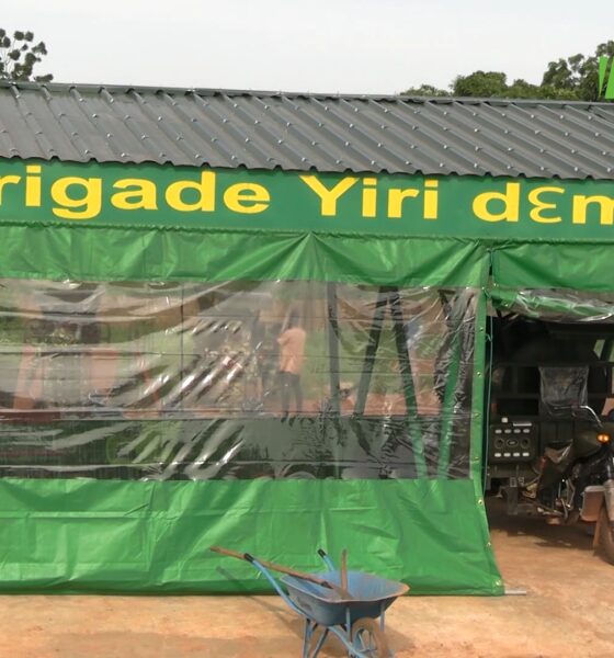 CAP 1 1 Voie de contournement de ouagadougou : La brigade yiri dèmè veille sur la survie des plants