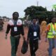 CAP 2 4 6ème édition du camp écologique des jeunes du sahel : Les participants font du éco-jogging