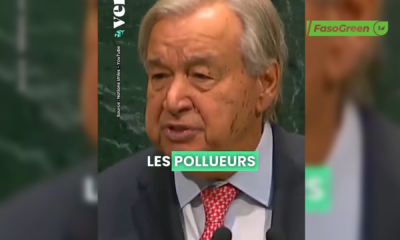 CAP 2 8 81ème Assemblée Générale des Nations Unies : Antonio Guterres appelle les pollueurs à payer