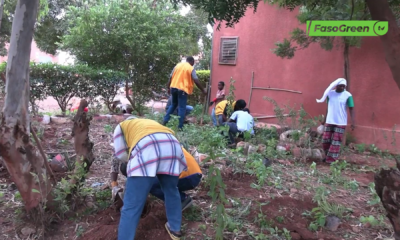 vlcsnap 2026 09 14 18h41m11s227 Centre Médical Urbain Gounghin 6 : Le Lions Club Ouagadougou Zoodo met en terre 75 plants