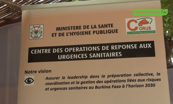 CAP 2 FRC 2 CORUS : Un dispositif important dans la gestion des urgences sanitaires au Burkina Faso