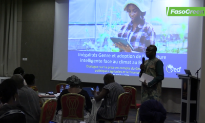 Cap 1 2 Économie verte inclusive et résiliente : Des femmes en conclave à Ouagadougou