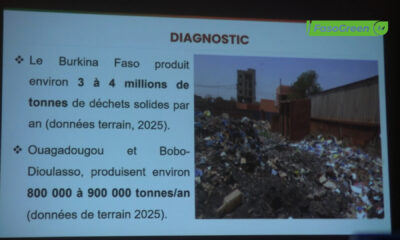 cap 01 Gestion des déchets solides :Le Burkina Faso mise sur une statégie nationale durable